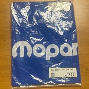 NEW blue Mopar shirt size large